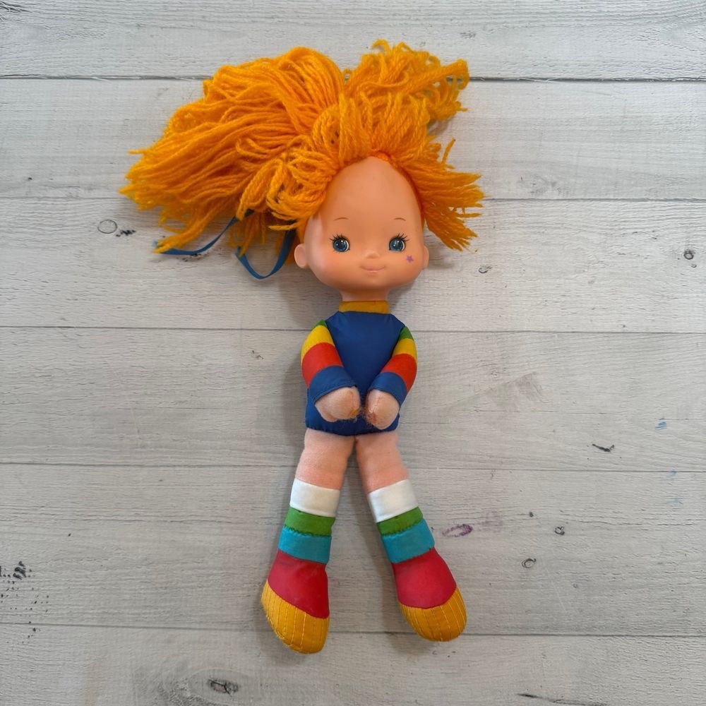 Vintage Mattel rainbow bright 1983 doll yarn hair